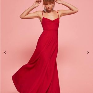 Reformation Thistle Dress Gown Worn Once